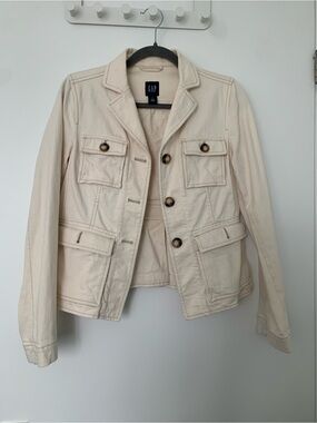 GAP Cream Utility Field Jacket